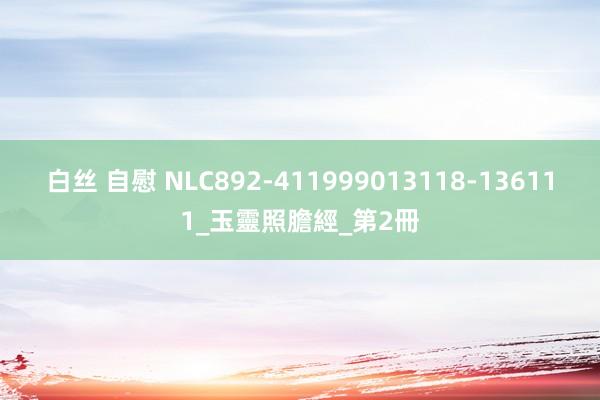 白丝 自慰 NLC892-411999013118-136111_玉靈照膽經_第2冊