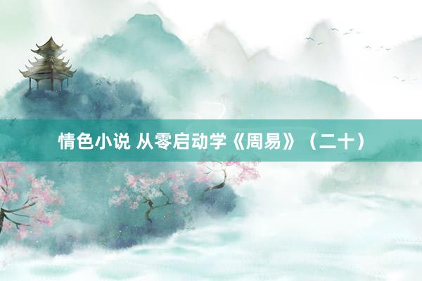 情色小说 从零启动学《周易》（二十）